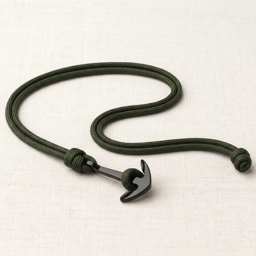 Pulseira Náutica Verde Militar