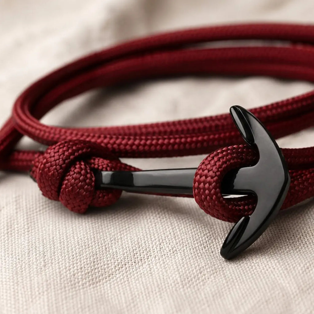 Pulseira Náutica Vinho