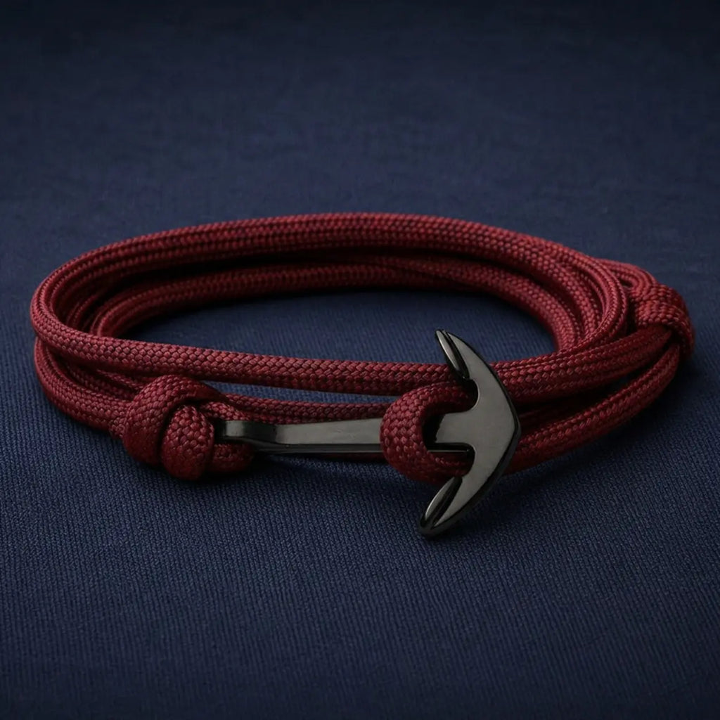 Pulseira Náutica Vinho