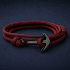 Pulseira Náutica Vinho