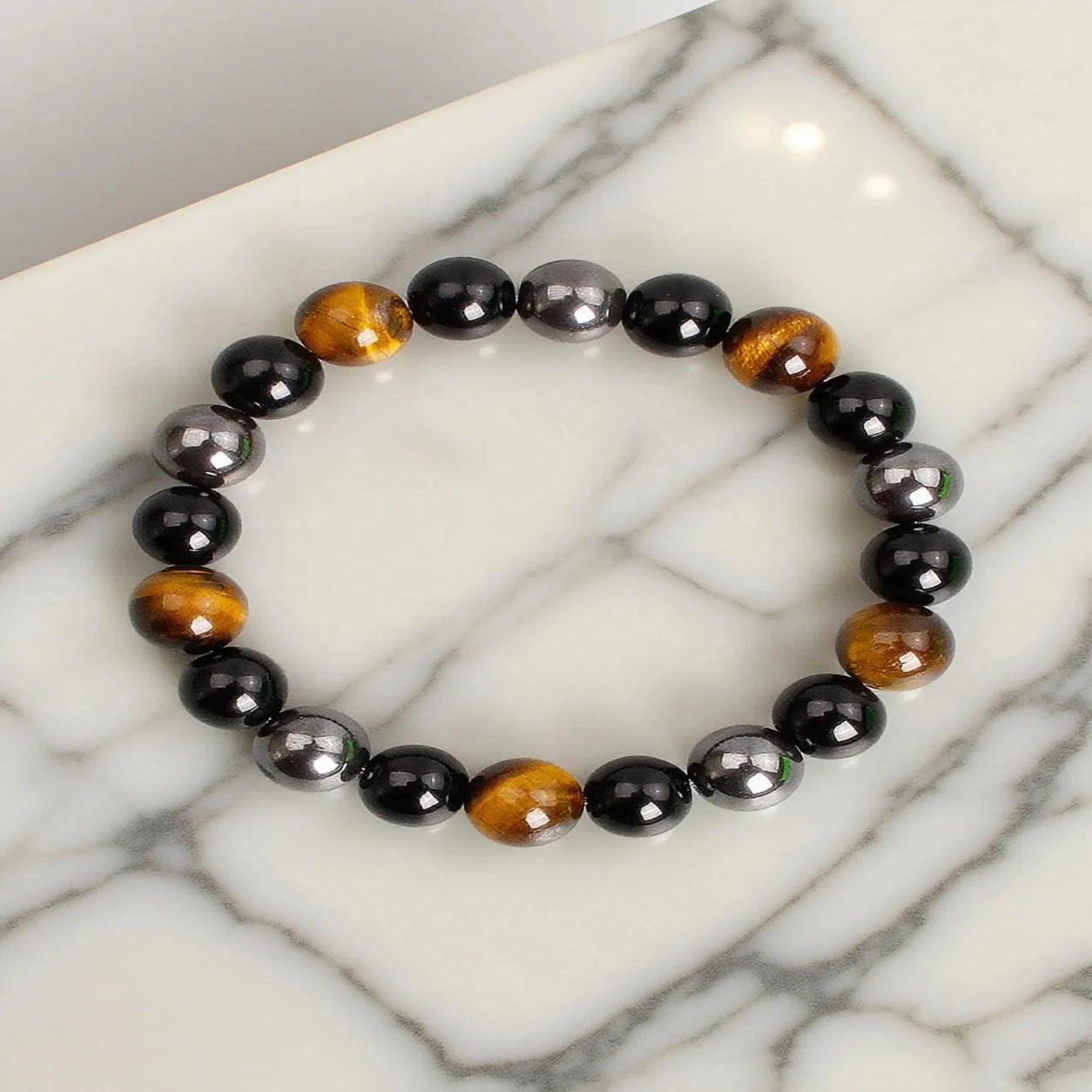 Pulseira Pedras Naturais Trio