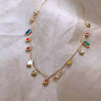 Colar Charms Coloridos